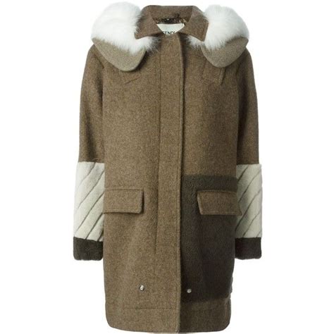 nubby fendi coat